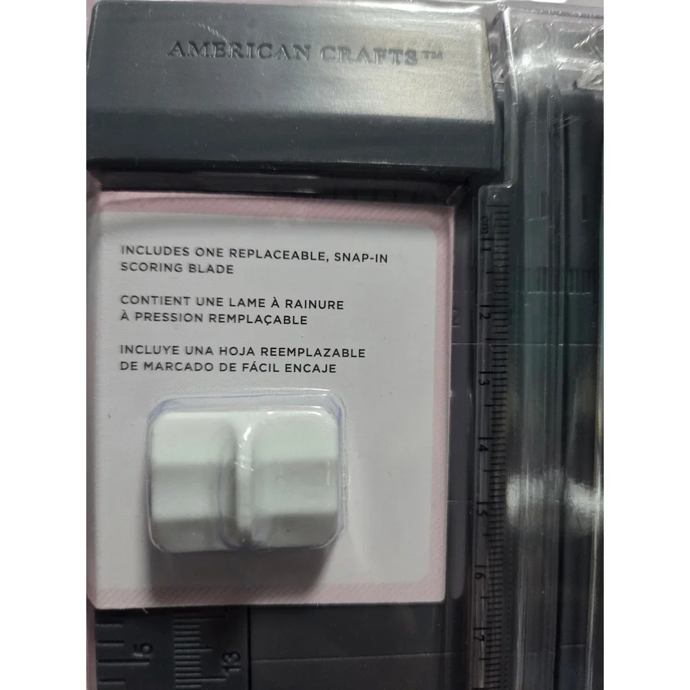 American Crafts 9in Portable Craft Blade Trimmer with Scoring Blade 368096 NEW